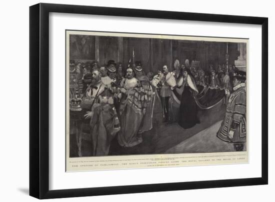 The Opening of Parliament-William Hatherell-Framed Giclee Print