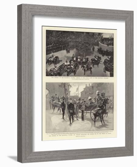 The Opening of the Blackwall Tunnel-Frank Craig-Framed Giclee Print