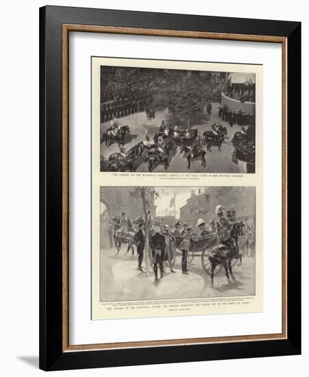 The Opening of the Blackwall Tunnel-Frank Craig-Framed Giclee Print