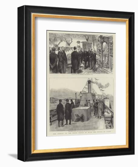 The Opening of the Forth Bridge by Hrh the Prince of Wales-null-Framed Giclee Print