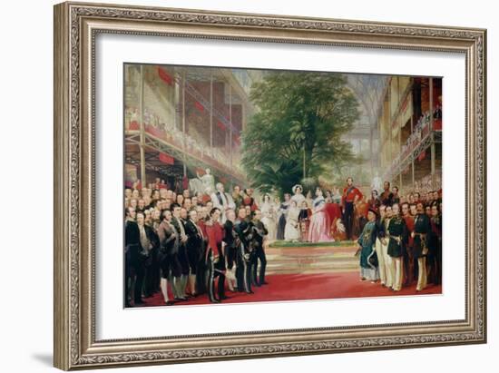 The Opening of the Great Exhibition, 1851-52-Henry Courtney Selous-Framed Giclee Print