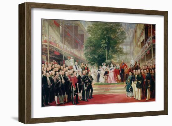 The Opening of the Great Exhibition, 1851-52-Henry Courtney Selous-Framed Giclee Print