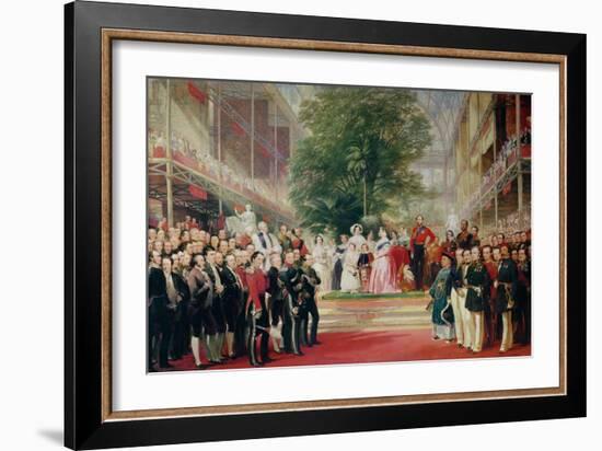 The Opening of the Great Exhibition, 1851-52-Henry Courtney Selous-Framed Giclee Print