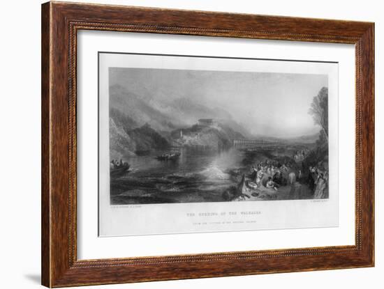 The Opening of the Walhalla, 19th Century-C Cousen-Framed Giclee Print