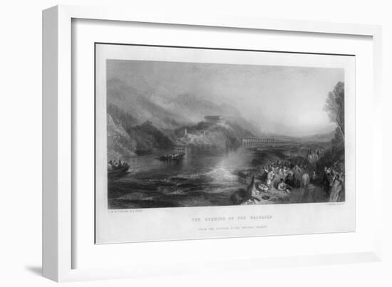The Opening of the Walhalla, 19th Century-C Cousen-Framed Giclee Print