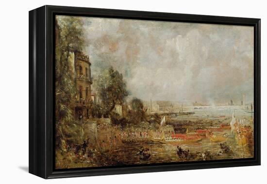 The Opening of Waterloo Bridge, c.1829-31-John Constable-Framed Premier Image Canvas