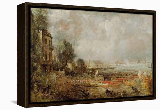 The Opening of Waterloo Bridge, c.1829-31-John Constable-Framed Premier Image Canvas