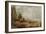 The Opening of Waterloo Bridge, c.1829-31-John Constable-Framed Giclee Print