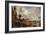 The Opening of Waterloo Bridge, Whitehall Stairs, 18th June 1817-John Constable-Framed Giclee Print