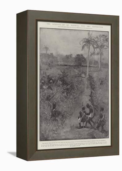 The Opening-Up of Nigeria, the Aro Expedition-Henry Charles Seppings Wright-Framed Premier Image Canvas