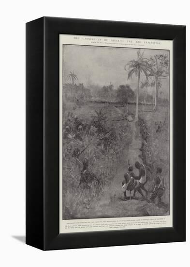 The Opening-Up of Nigeria, the Aro Expedition-Henry Charles Seppings Wright-Framed Premier Image Canvas