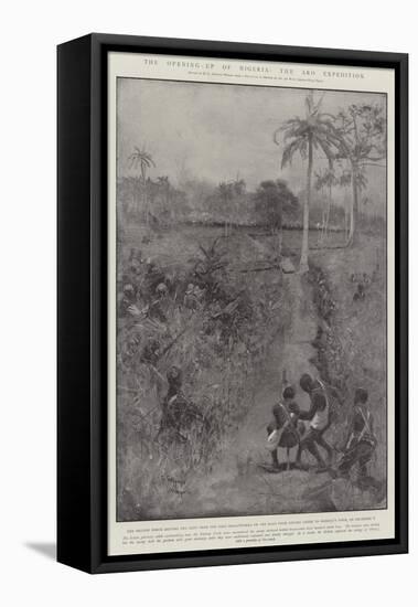 The Opening-Up of Nigeria, the Aro Expedition-Henry Charles Seppings Wright-Framed Premier Image Canvas