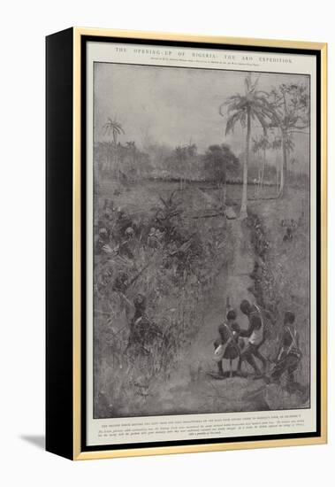 The Opening-Up of Nigeria, the Aro Expedition-Henry Charles Seppings Wright-Framed Premier Image Canvas