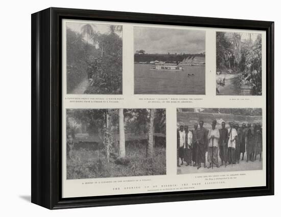 The Opening Up of Nigeria, the Oron Expedition-null-Framed Premier Image Canvas