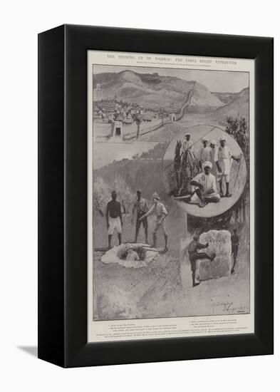 The Opening Up of Nigeria, the Zaria Relief Expedition-Henry Charles Seppings Wright-Framed Premier Image Canvas