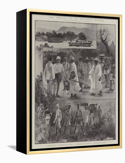 The Opening Up of Northern Nigeria-Henry Charles Seppings Wright-Framed Premier Image Canvas