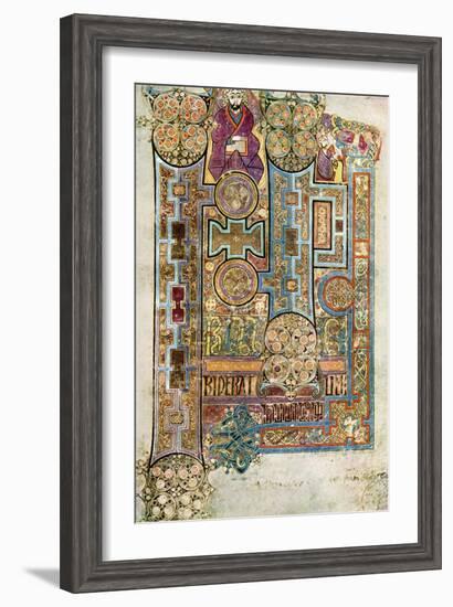 The Opening Words of St John's Gospel, 800 Ad-null-Framed Giclee Print