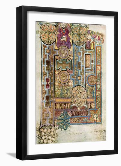 The Opening Words of St John's Gospel, 800 Ad-null-Framed Giclee Print