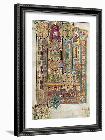 The Opening Words of St John's Gospel, 800 Ad-null-Framed Giclee Print