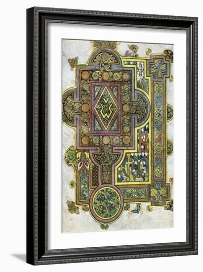 The Opening Words of St Luke's Gospel, 800 Ad-null-Framed Giclee Print