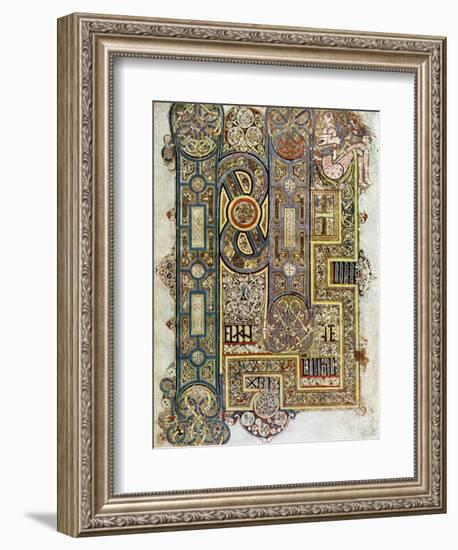 The Opening Words of St Mark's Gospel, 800 Ad-null-Framed Giclee Print