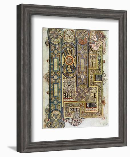 The Opening Words of St Mark's Gospel, 800 Ad-null-Framed Giclee Print