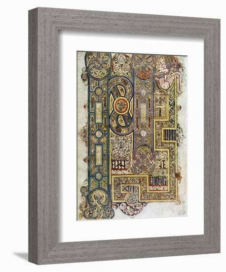 The Opening Words of St Mark's Gospel, 800 Ad-null-Framed Giclee Print