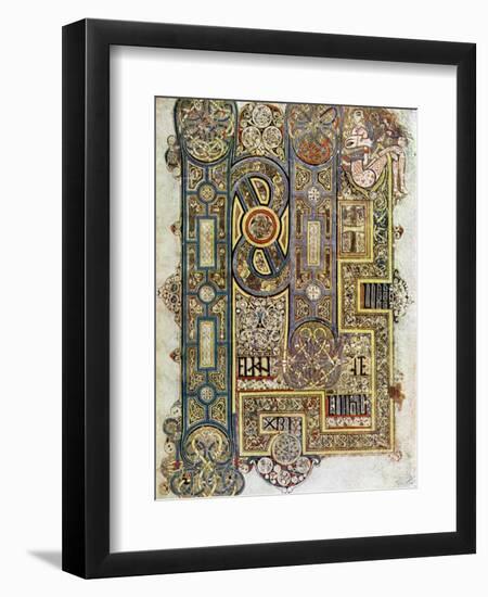 The Opening Words of St Mark's Gospel, 800 Ad-null-Framed Giclee Print