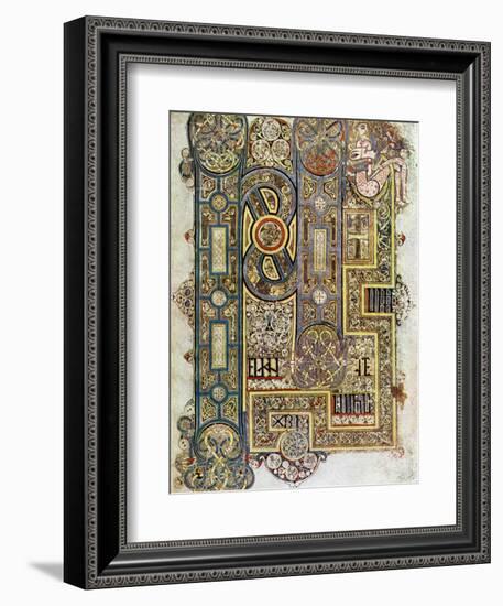 The Opening Words of St Mark's Gospel, 800 Ad-null-Framed Giclee Print