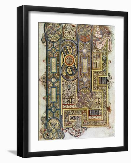 The Opening Words of St Mark's Gospel, 800 Ad-null-Framed Giclee Print