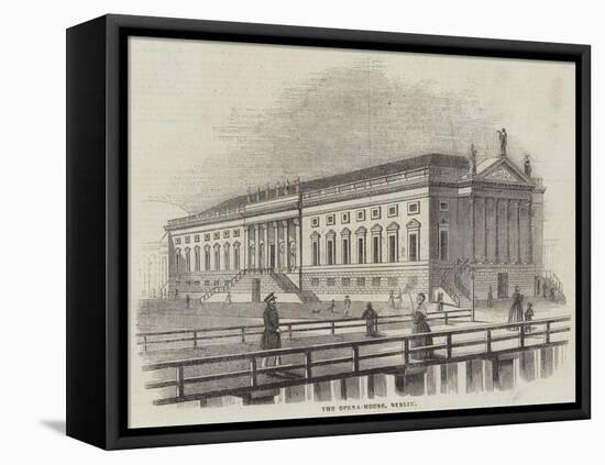 The Opera-House, Berlin-null-Framed Premier Image Canvas