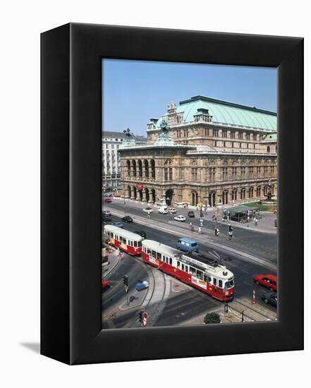 The Opera House, Vienna, Austria-Peter Thompson-Framed Premier Image Canvas