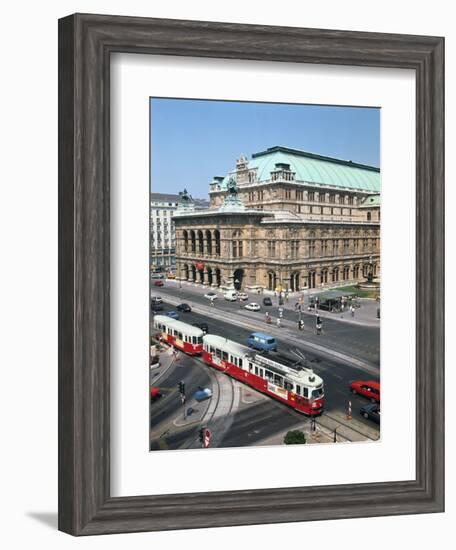 The Opera House, Vienna, Austria-Peter Thompson-Framed Photographic Print