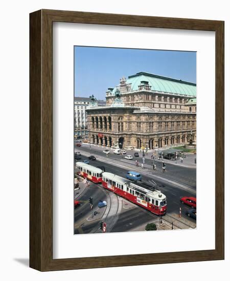 The Opera House, Vienna, Austria-Peter Thompson-Framed Photographic Print