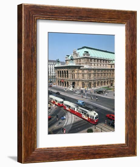 The Opera House, Vienna, Austria-Peter Thompson-Framed Photographic Print