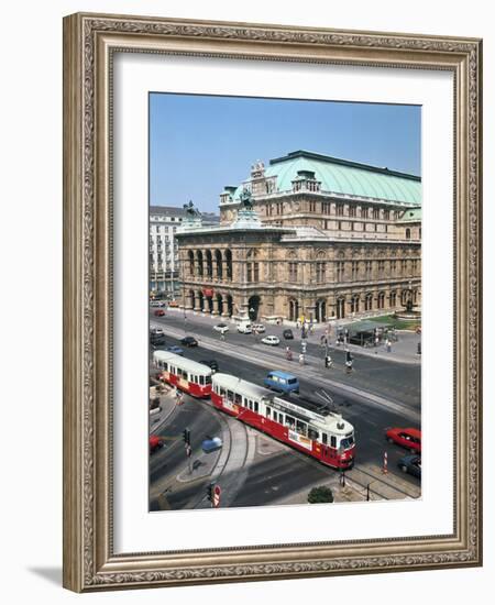 The Opera House, Vienna, Austria-Peter Thompson-Framed Photographic Print