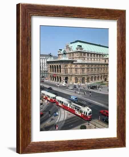 The Opera House, Vienna, Austria-Peter Thompson-Framed Photographic Print