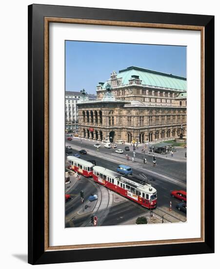 The Opera House, Vienna, Austria-Peter Thompson-Framed Photographic Print