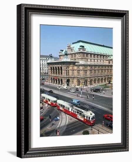 The Opera House, Vienna, Austria-Peter Thompson-Framed Photographic Print