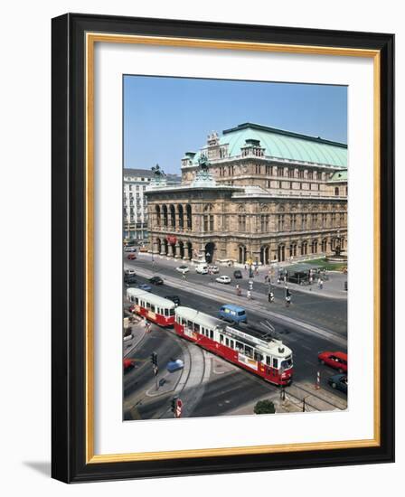 The Opera House, Vienna, Austria-Peter Thompson-Framed Photographic Print