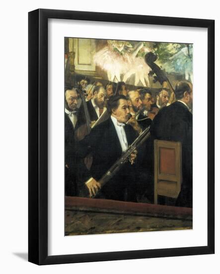 The Opera Orchestra-Edgar Degas-Framed Art Print