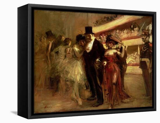 The Opera Stage-Jean Louis Forain-Framed Premier Image Canvas