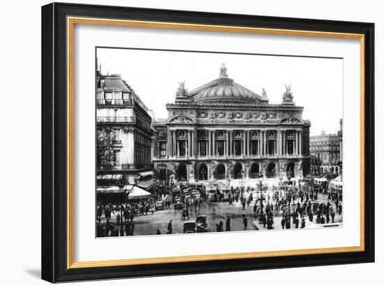 The Opera Theatre, Paris, 1931-Ernest Flammarion-Framed Giclee Print