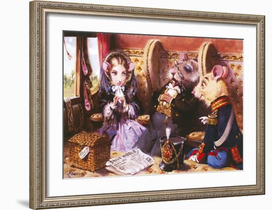 The Opportunist-Terence Cuneo-Framed Premium Giclee Print