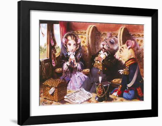 The Opportunist-Terence Cuneo-Framed Premium Giclee Print