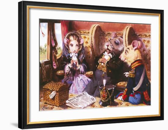 The Opportunist-Terence Cuneo-Framed Premium Giclee Print