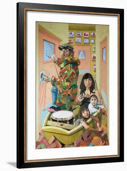 The Optimists-Thomas MacGregor-Framed Giclee Print