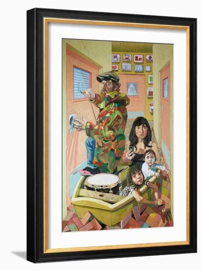 The Optimists-Thomas MacGregor-Framed Giclee Print