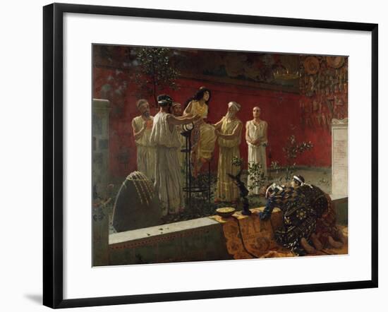 The Oracle, 1880-Camillo Miola-Framed Giclee Print