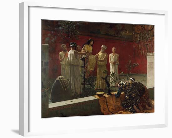 The Oracle, 1880-Camillo Miola-Framed Giclee Print